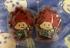 僕のヒーローアカデミア 切島鋭児郎 カプセルラバーマスコット 2点セット