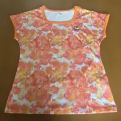 新品】FILA フィラ 半袖 Tシャツ オレンジ スポーツウェア テニス