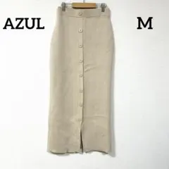 AZUL Iラインペンシルスカート ストレッチあり ウエストゴム