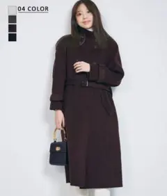 BASEMENT online ベースメント スタンドカラー コートのサムネイル