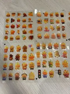 新作　カピバラ　ルル　ステッカーシール　激カワ