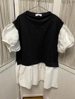 SEASON REASON 切り替えプルオーバー☆ＬＬサイズ【新品】ブラック☆のサムネイル