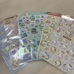 ダイソー　サンリオシール　6枚セット