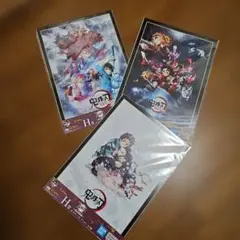 鬼滅の刃、ポスターコレクション、三枚