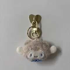 【新品】サンリオキャラクターズ どこでもぬいぐるみチャーム ラテクマ シナモン