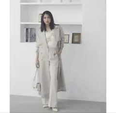 ☆LILLIAN CARAT☆サイドカットロンパース オールインワン ベージュ 