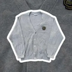 【美品】LACOSTE ワッペンカーディガンC-boy y2k Vintage