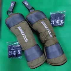 未使用 ブリーフィング レイン レッグカバー グリーン系 レア 希少