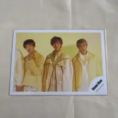 【38】SnowMan 公式写真 1枚 阿部亮平 向井康二 宮舘涼太