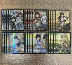 伍代ドーラ アオハル組 4コン 6種 合計24枚 デッキパーツ
