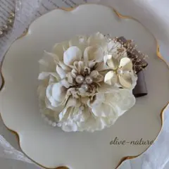 ダリアのコサージュ 卒業式 入学式セレモニー