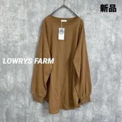 【新品】LOWRYS FARM アソートラウンドヘム　ロングTシャツ　綿100%のサムネイル