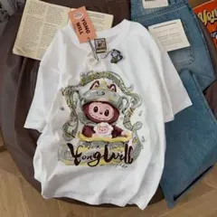 ラブブキャラクターTシャツ Lサイズ