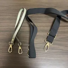 調整可能な合成皮革ストラップ