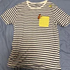graniph ストライプ Tシャツ M おさるのジョージ