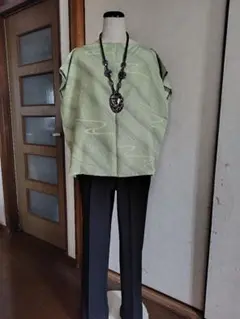 着物リメイク　ブラウス