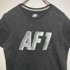 NIKE ナイキ　Tシャツ　サイズL AF1 デカロゴ　宇宙　惑星　希少　古着