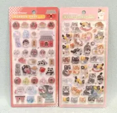 【国内正規品】クーリア　ボンボンドロップシール 和柄　和猫(ねこ)　東京観光