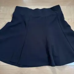 【インパン付き】ミニスカート フレア ブラック