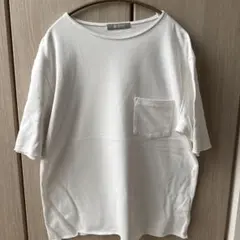 ナノユニバース　メンズ　スエット生地Tシャツ