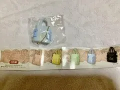 Maison de FLEUR ダブルリボンギャザートートミニチュアチャーム