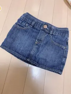 ギャップ　GAP ベビー　キッズ　デニムスカート