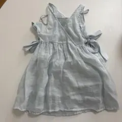ZARA ベビーワンピース ライトブルー 98cmのサムネイル