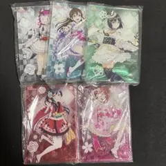 ラブライブ！虹ヶ咲 クリアボード 一番くじ 5点セット