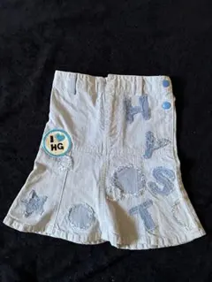 ヒステリックグラマー 子供服 110cm スカート デニム