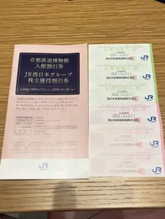 JR西日本グループ　株主優待割引券