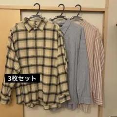 ユニクロ シャツ3枚セット XXL-XXXL ネット限定サイズ UNIQLO