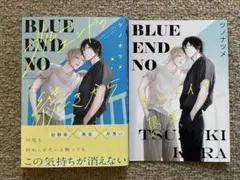ブルーエンドの続きから ツノナツメ BL 新刊 特典 リーフレット付き