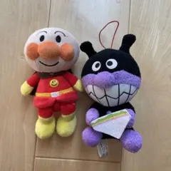 アンパンマン バイキンマン ぬいぐるみセット