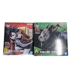 一番くじ ダンダダン オカルン＆モモ A賞 B賞フィギュアセット