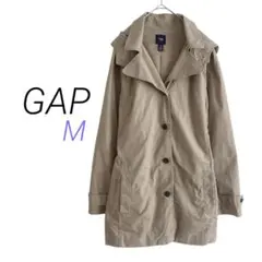 GAP【M】フード付 スプリングコート