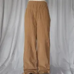 used National コーデュロイ イージーパンツ 茶(ブラウン)系