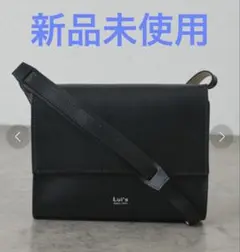 Lui's スプリットレザー フラップミニショルダーバッグ