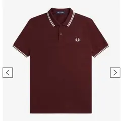 【値下げ】Fred Perry ポロシャツ M3600 ボルドーのサムネイル