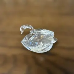 SWAROVSKI スワロフスキー 白鳥 置物 クリスタル