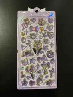 クーリア　ボンボンドロップシール　magical 　マジカル　紫　パープル　匿名