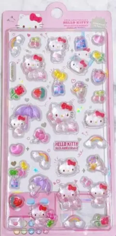 正規品】アリフィッス社　海外ライセンス　ボンボンドロップシール　キティ