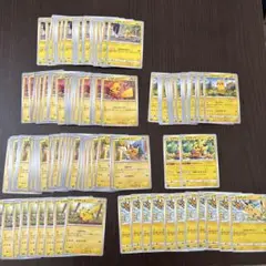 ピカチュウ　7種類ノーマル　100枚　ポケモンカード