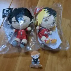 ハイキュー！！　フリューくじ　マスコットとアクリルスタンドセット