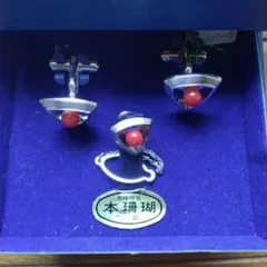 本珊瑚のネクタイピンセット