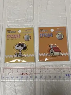 スヌーピー アクリルステッカー　セット　＊新品＊