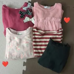 長袖トップス110　5点まとめ　保育園など