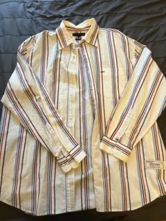 TOMMY HILFIGER ストライプ 長袖シャツ XL