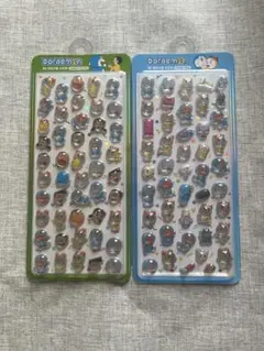 ドラえもん 3D ステッカーシート 2枚セット