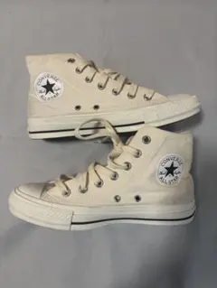 MHL CONVERSE アイボリーハイカットスニーカー コンバース