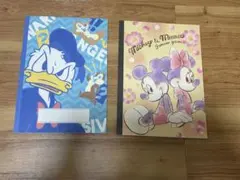 ディズニー ノート 2冊セット ドナルド ミッキー＆ミニー